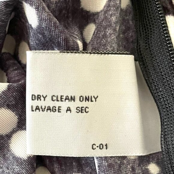 🍀NWT Tulle Black Side Zip Stretch Pocket Polka Dot Mini Skirt Size L - Picture 8 of 8